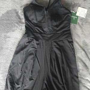 NEW HALARA Black Jumpsuit jogger